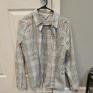 Croft & Barrow Multicolor Plaid Shirt